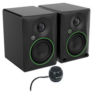 MACKIE Mackie CR4.5 4.5" Powered Studio Monitors w/Tone Control+Portable Home Speaker 