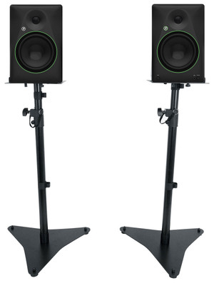 MACKIE Pair Mackie CR8BT 8" Powered Studio Monitors Speakers w/ Tone Control+Stands 