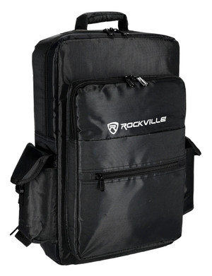  Rockville RVBAG25 V2 22" x 14" Padded Backpack for Keyboards, DJ Controllers, Mixers 