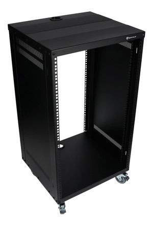 Rockville RR18U 18U Live Sound/Recording Studio Rack Case w/Wheels + Hardware