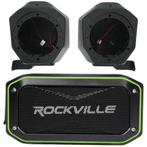 SSV WORKS SSV Works 6.5" Unloaded Rear Speaker Pods for 21-25 Ford Bronco 2dr+Home Speaker 