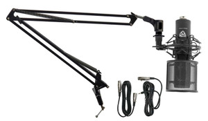 Rockville RCM PRO Studio/Recording Podcast Condenser Microphone + 40" Boom Arm