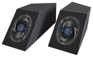 6x9" Autotek Speakers + Wheel Well Ledge Enclosures For 87-95 Jeep Wrangler YJ