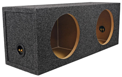 Rockville Dual Sub Box Enclosure For (2) Rockford Fosgate P1S2-10 10" Subwoofers
