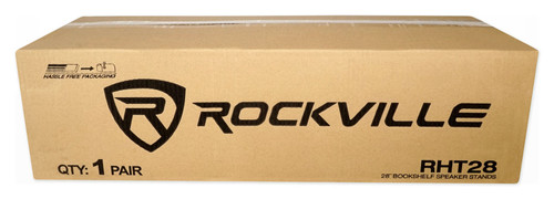 2 Rockville Adjustable Studio Monitor Speaker Stands For ADAM Audio T7V  Monitors