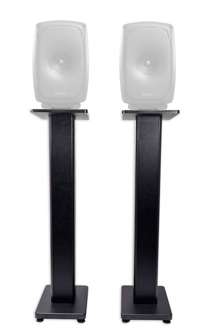 (2) Rockville 28" Studio Monitor Speaker Stands For Genelec 8341 SAM