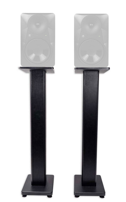 (2) Rockville 36‚Äù Studio Monitor Speaker Stands For Mackie MR624 Monitors
