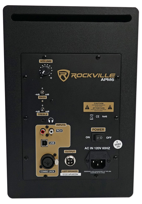 Rockville Apm6c 6.5