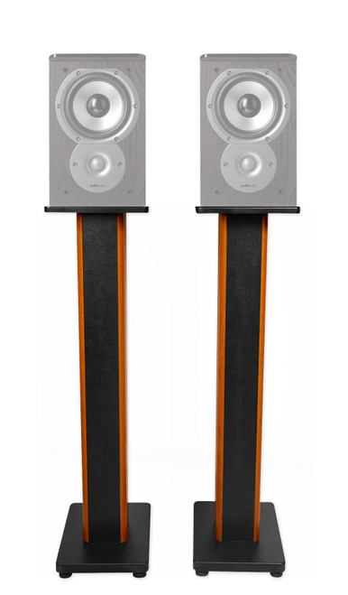(2) 36" Bookshelf Speaker Stands For Polk Audio TSi100 Bookshelf Speakers