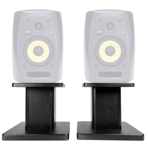 Rockville 8‚Äù Black Studio Monitor Speaker Stands For KRK VXT-8 Monitors