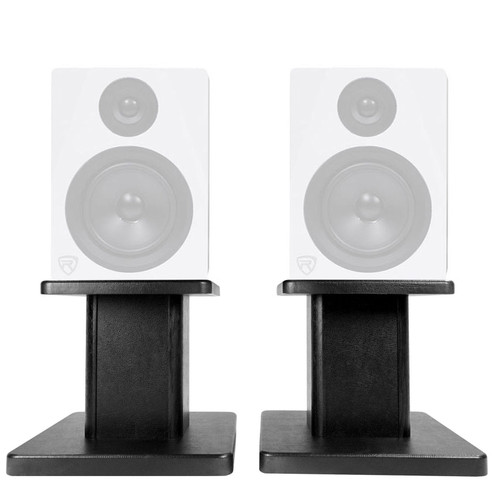 Rockville 8‚Äù Black Studio Monitor Speaker Stands For Rockville APM5W
