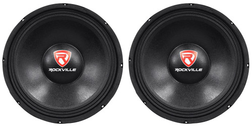 Rockville RVP12W8 1200w 12" Pro Subwoofers 8 Ohm Raw Sub Woofers 40 Oz Magnets