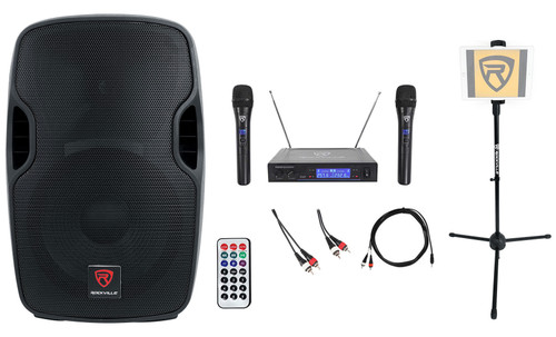 Rockville 12" Pro Karaoke Machine/System 4 ipad/iphone/Android/Laptop/TV/Tablet