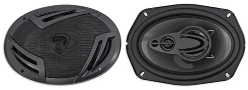 (2) Rockville RV69.4A 6x9" 4-Way Car Speakers 1000 Watts/220w RMS CEA Rated