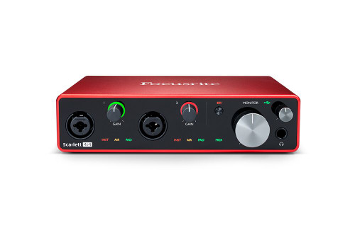 Focusrite SCARLETT 4I4 3rd Gen 192KHz USB Audio Recording
