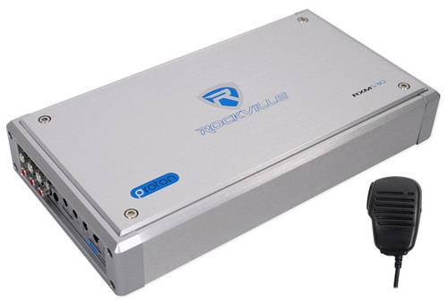 Rockville RXM-S30 Micro Marine/ATV Amplifier 2400w Peak 4 Channel 4x150w