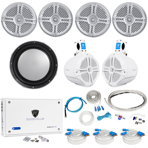 marine speakers and amp