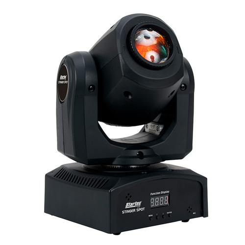 2) American DJ ADJ STINGER SPOT DMX Mini Moving Head Lights+