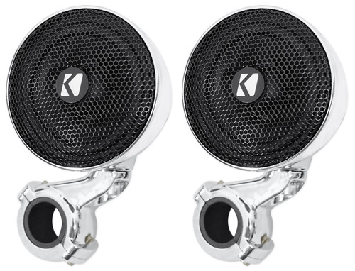 2) Kicker 40PSM3for Polaris/Motorcycle/ATV/UTV/RZR/Cart Speakers+