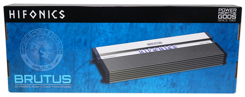 Hifonics BXX4000.1D 4000w RMS Car Audio Mono Amplifier Class D