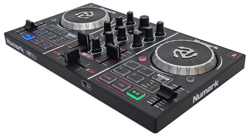 Numark Party Mix Serato DJ Controller w/Lights+(2) Powered 10