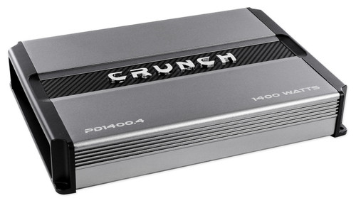 Crunch PD1400.4 1400w 4-Channel Pro Power Car Audio Amplifier