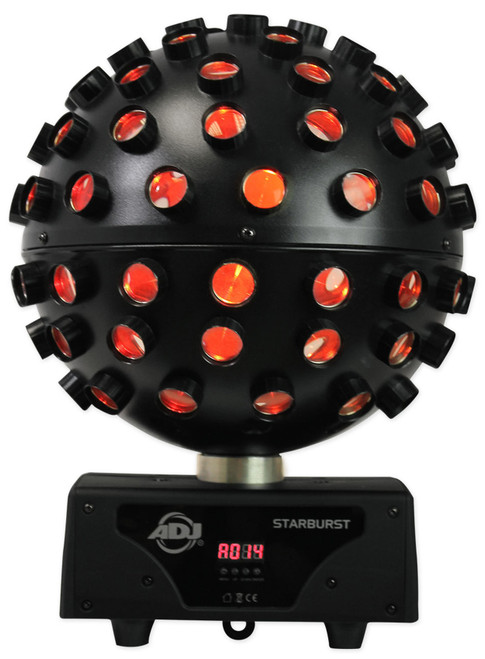 ADJ　STARBURST ライティング ADJ Starburst with 5x 15W HEX colored LEDs in a sphere effect