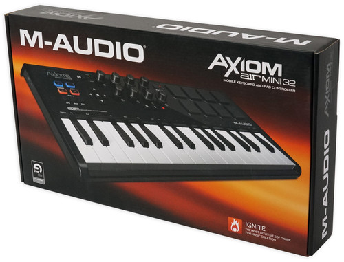 M-Audio Axiom AIR Mini 32-Key USB MIDI Keyboard Controller w