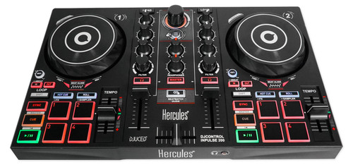 Hercules DJControl Inpulse200 DJコントローラー Amazon.com: Hercules DJControl Inpulse 200 – DJ controller