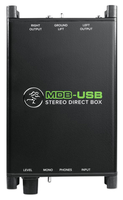 Mackie MDB-USB Stereo USB Direct Box DI Box For PC +
