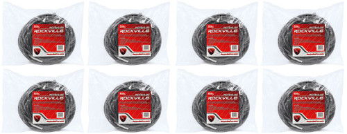 8 Rockville RCTS1250 50' 12 AWG 1/4" TS to Speakon Pro Speaker Cable 100% Copper