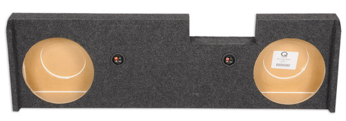 Rockville Dual 12" Sub Enclosure Box For 2014-Up GMC/Chevy Sierra/ Silverado