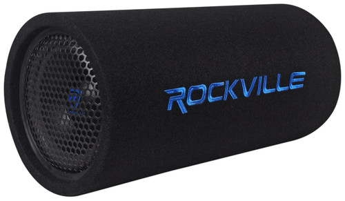 Rockville RTB80A 8" 400 Watt Powered Subwoofer Bass Tube