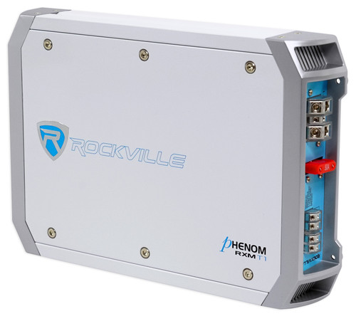 Rockville RXM-T1 1500w Peak Marine/Boat 2 Channel Amplifier Stereo Amp