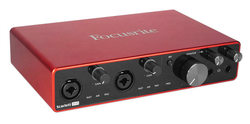 Focusrite SCARLETT 8I6 3rd Gen USB Audio Interface w/ Pro Tools 