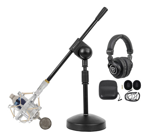 Blue Spark Digital Lightning Gaming Twitch Recording Kit w/Mic+Headphones+Stand