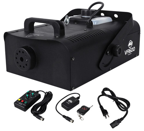 American DJ VF1600 Mobile DMX Fog Machine W/ Wired & Wireless 