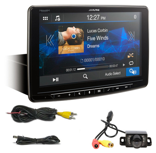 ALPINE iLX-F259 9" Car Digital Media Receiver w/ CarPlay/Google Assist+Camera