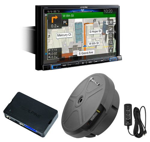 Alpine X308U 8” Bluetooth CarPlay Android Navigation Receiver+Acc Control+Sub