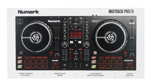 Numark Mixtrack Pro FX 2-Deck Serato DJ Controller w/FX Paddles/3-Band  EQ+Stand