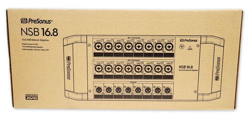 PreSounds セット PRESONUS NSB 16.8 16x8 AVB Stagebox w/XMAX Preamps+16-Ch. 50