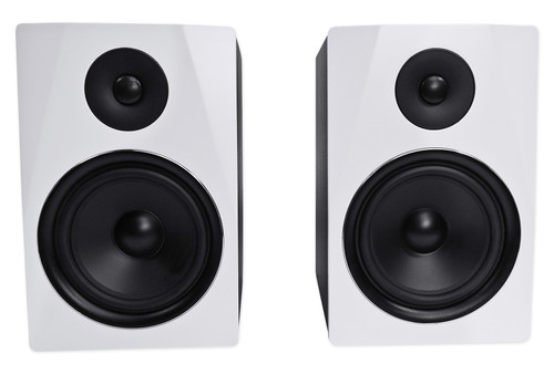 Rockville APM8W 8 inch 2-Way 500W Active/Powered USB Studio Monitor Speakers Pair