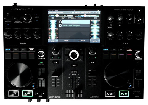 Denon PRIME GO 2-Deck Rechargeable Smart DJ Controller w/ 7