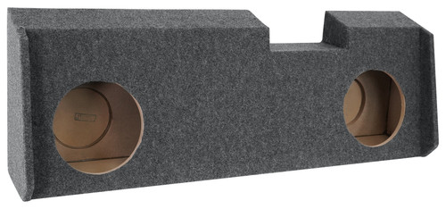 Rockville REC114 Dual 10" Sealed Sub Box For 2019-CURRENT GM CREW CAB+DOUBLE CAB