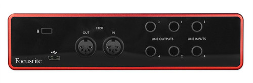 Focusrite SCARLETT 4I4 3rd Gen 192KHz USB Audio Interface Bundle