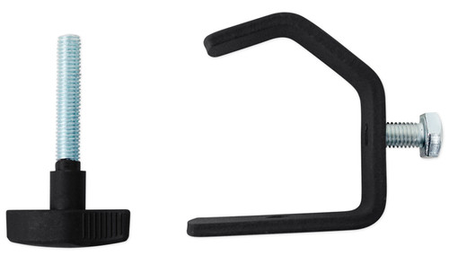 Rockville LC70 Heavy Duty C Clamp - Mount Light Up to 70 LBS w/ Adjustable Knob