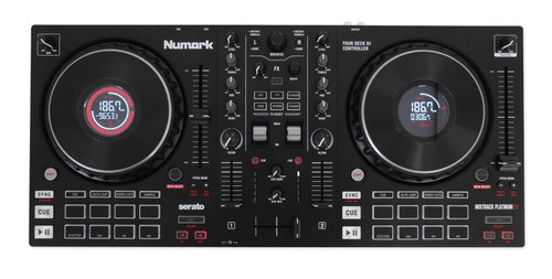 Numark Mixtrack Platinum FX 4-Deck Serato DJ Controller+Headphones