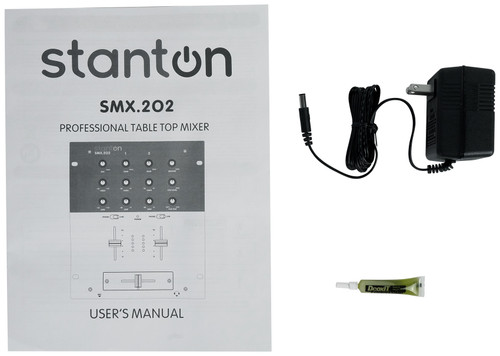 Stanton SMX.202 All Metal 2 Channel DJ Mixer w/2 Band EQ+