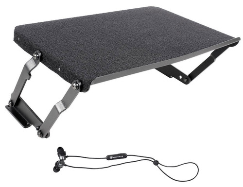 SKB 1SKB-AV8 19" Retractable AV Laptop Shelf For 8U Racks w/ Slant+EarBuds