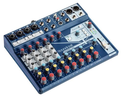 Soundcraft Notepad-12FX 12-Channel Analog Mixer w/ USB I/O+